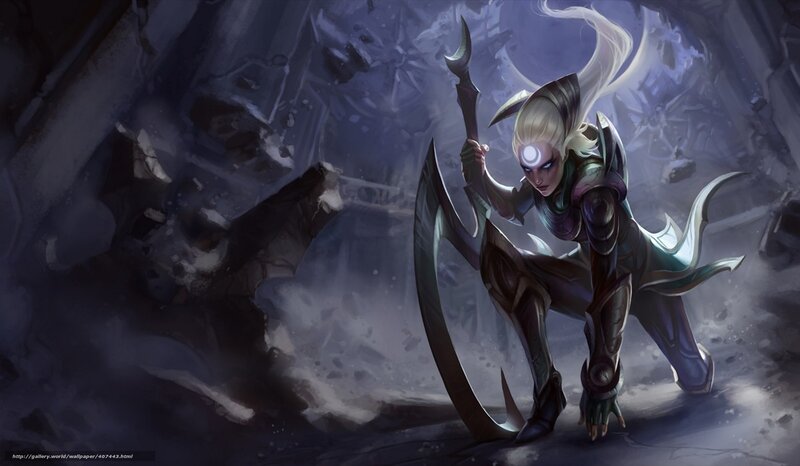 Blade Dancer in Ruins