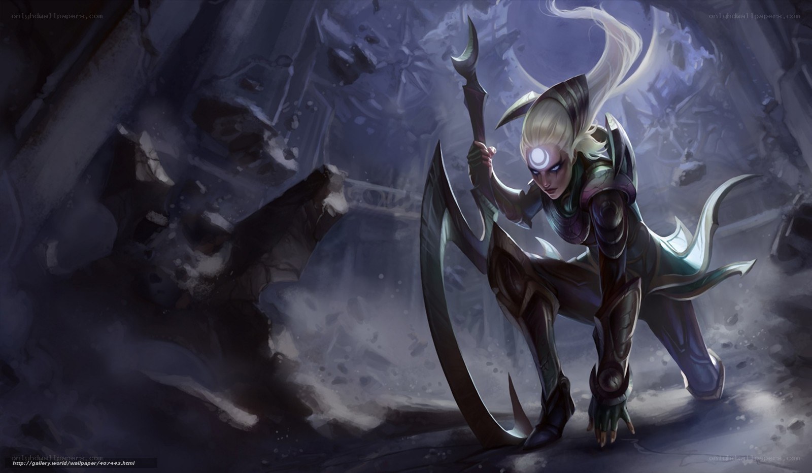 Blade Dancer in Ruins