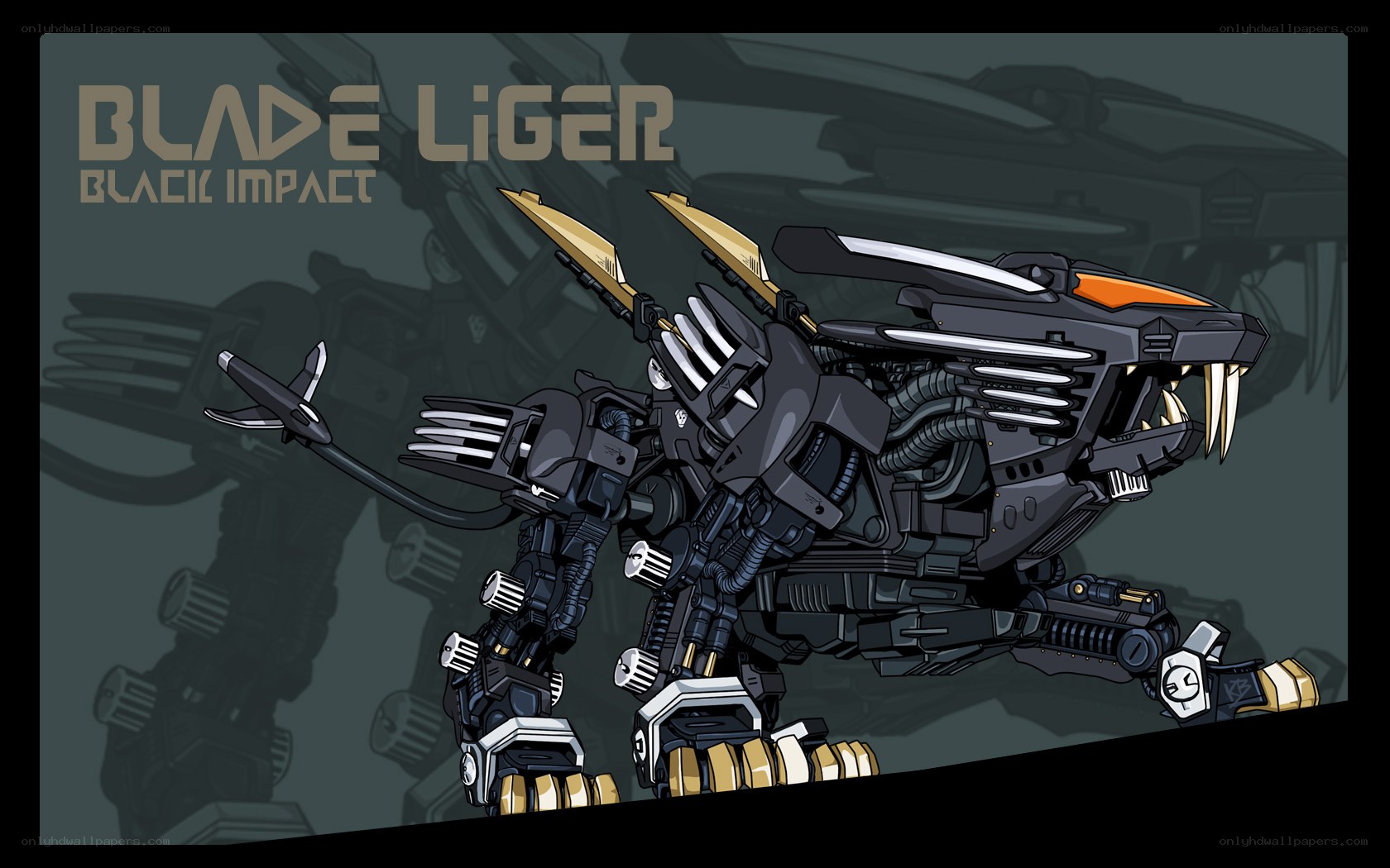 Blade Liger robot design