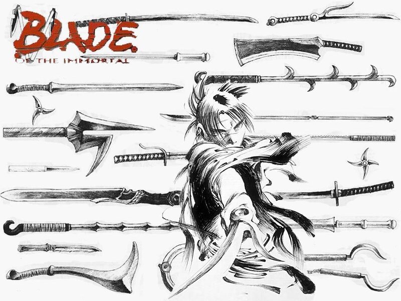 Blade of the Immortal weapon collection