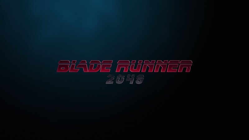 Blade Runner 2049 Title