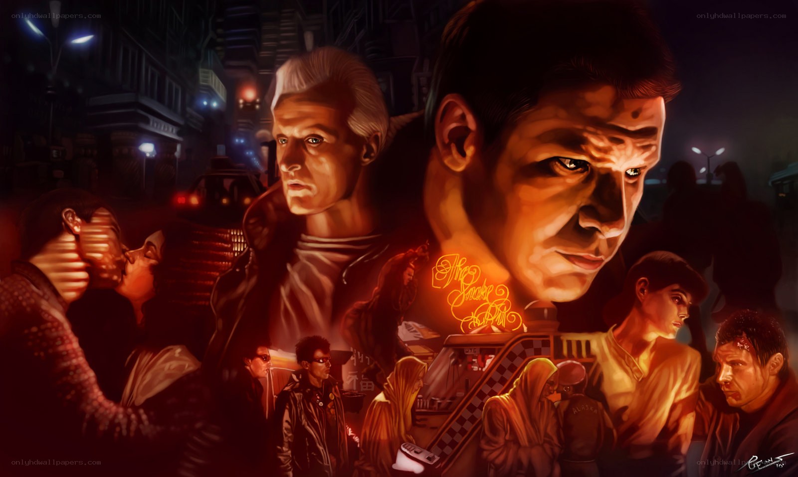 Blade Runner collage artwork