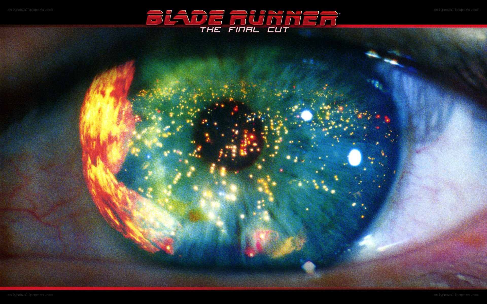Blade Runner eye poster