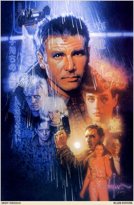 Blade Runner movie poster art