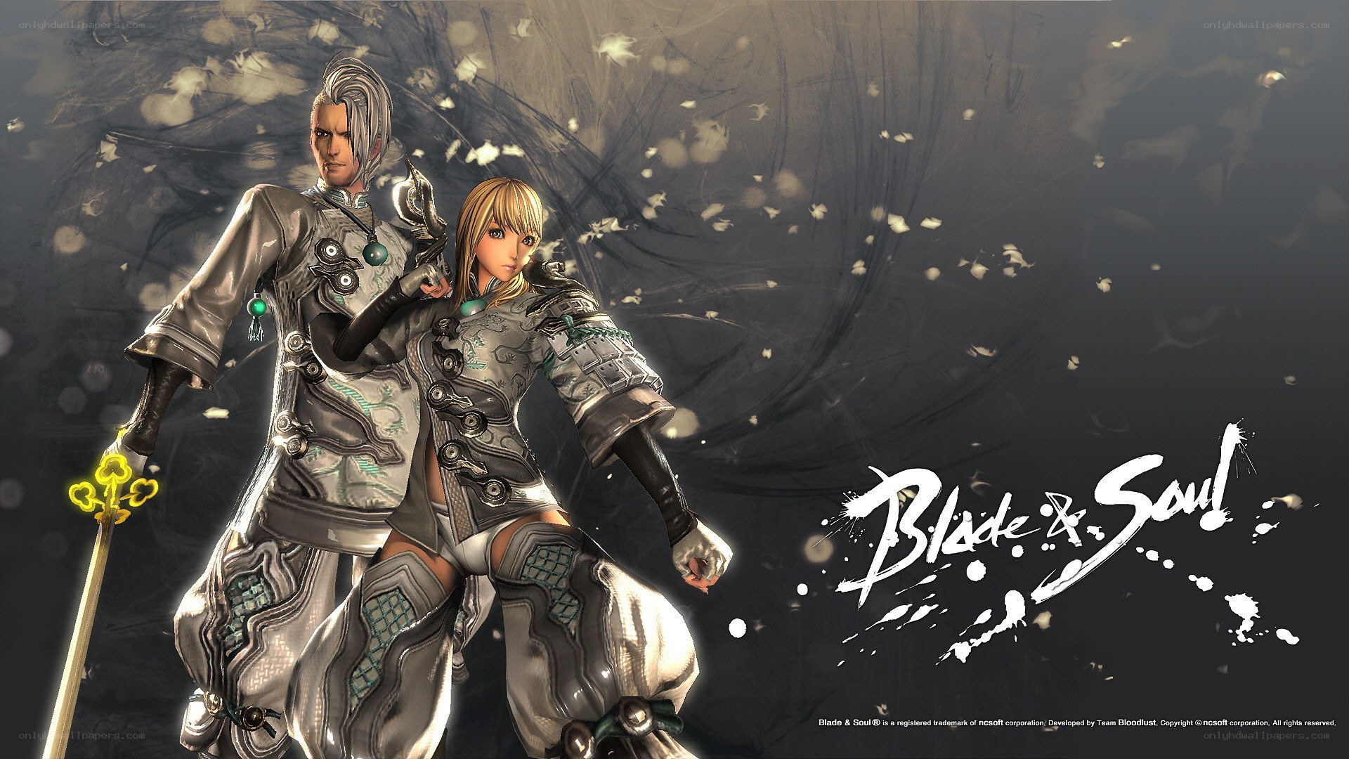 Blade & Soul characters in armor
