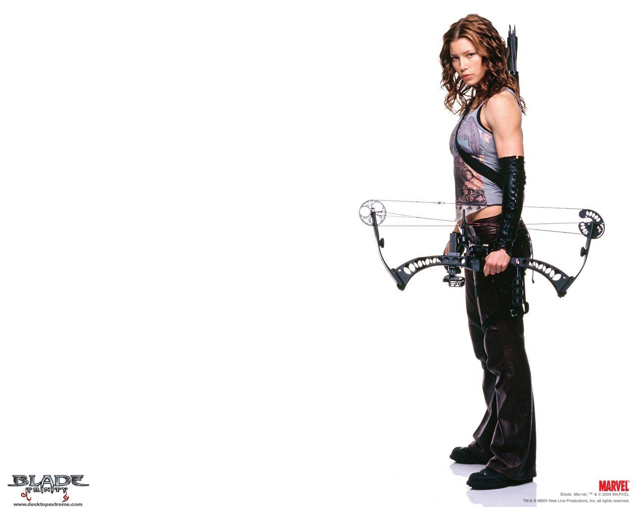 Blade Trinity character with bow