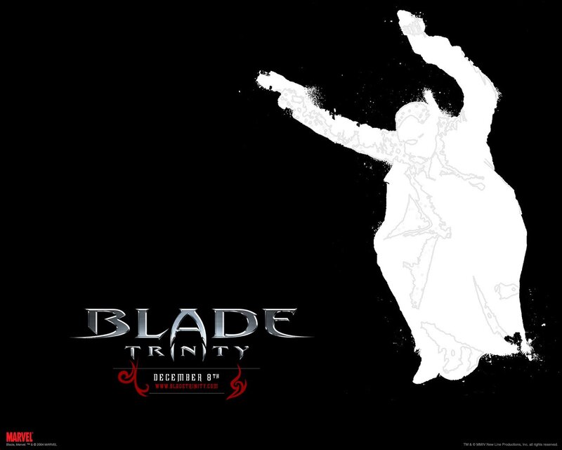 Blade Trinity movie poster