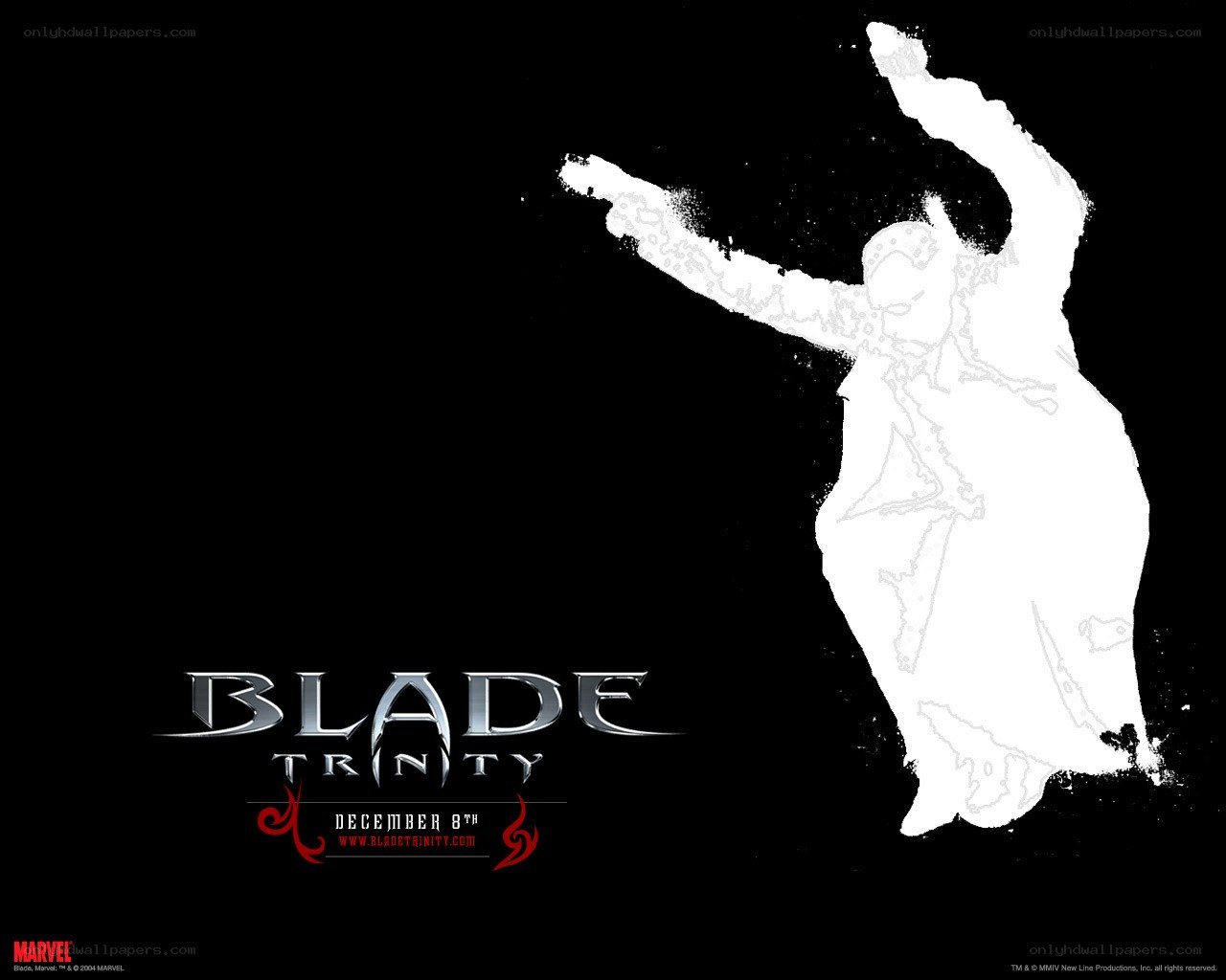 Blade Trinity movie poster