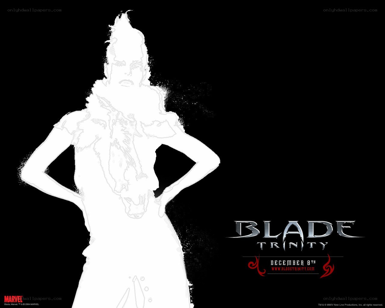 Blade Trinity movie poster