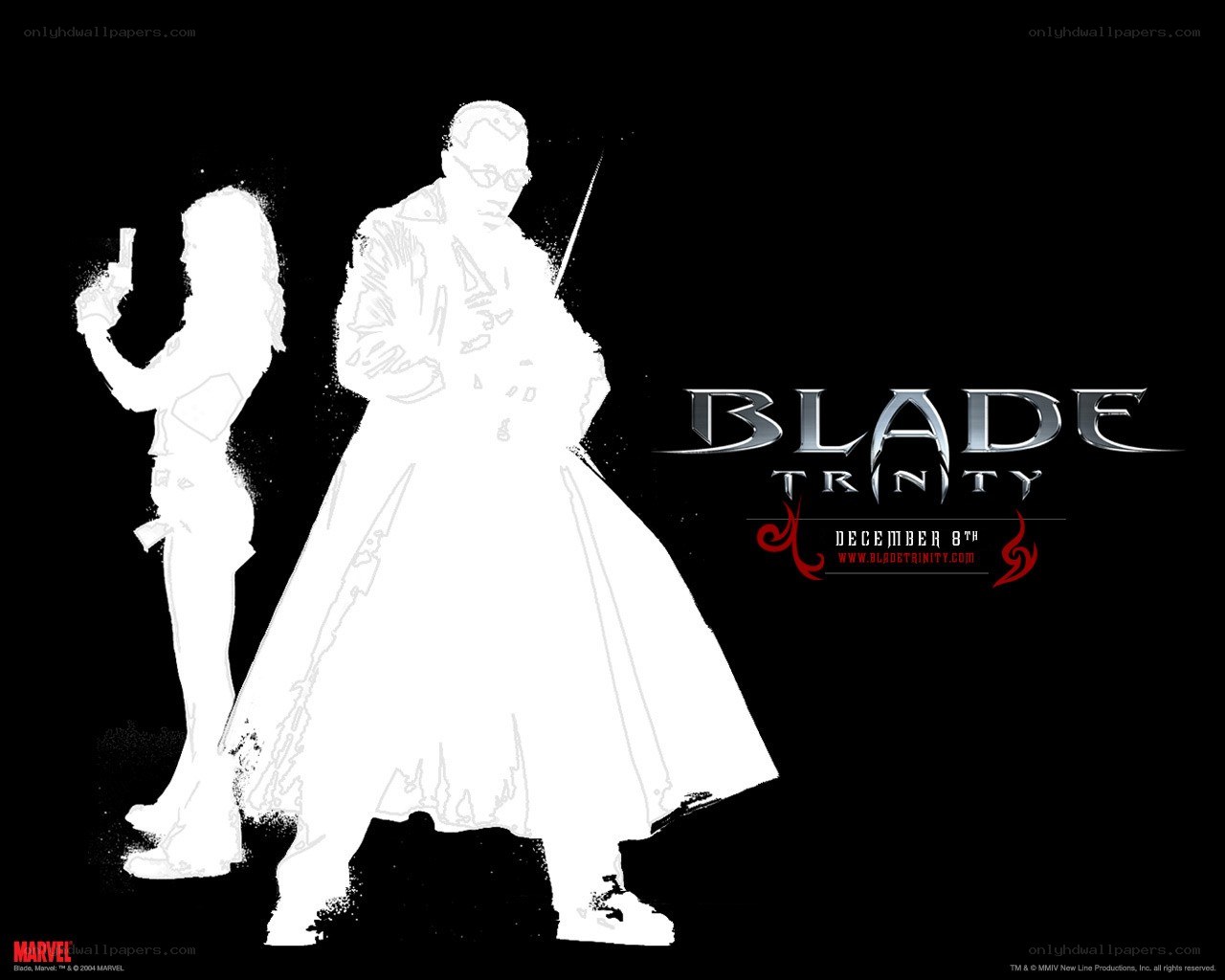 Blade Trinity movie poster