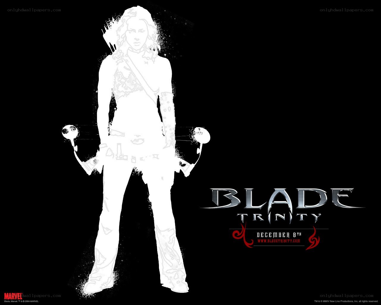 Blade Trinity promotional art