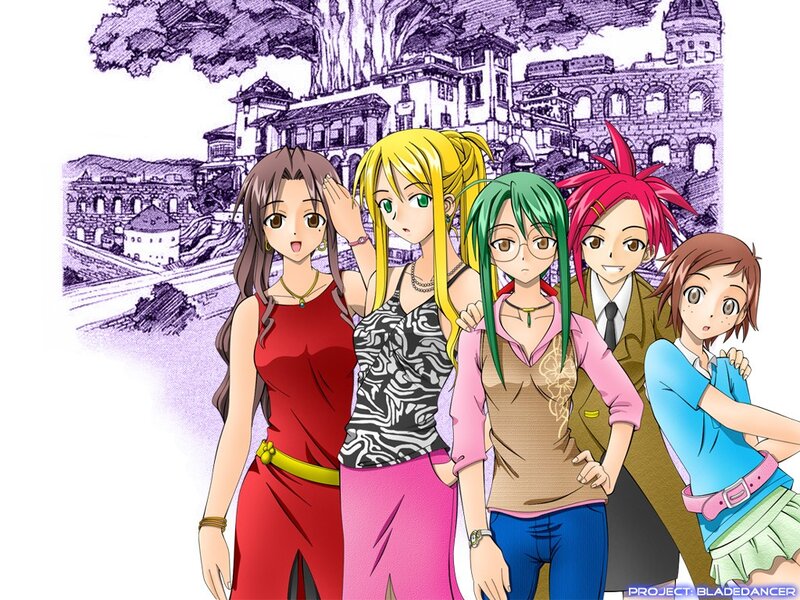 Bladedancer anime group
