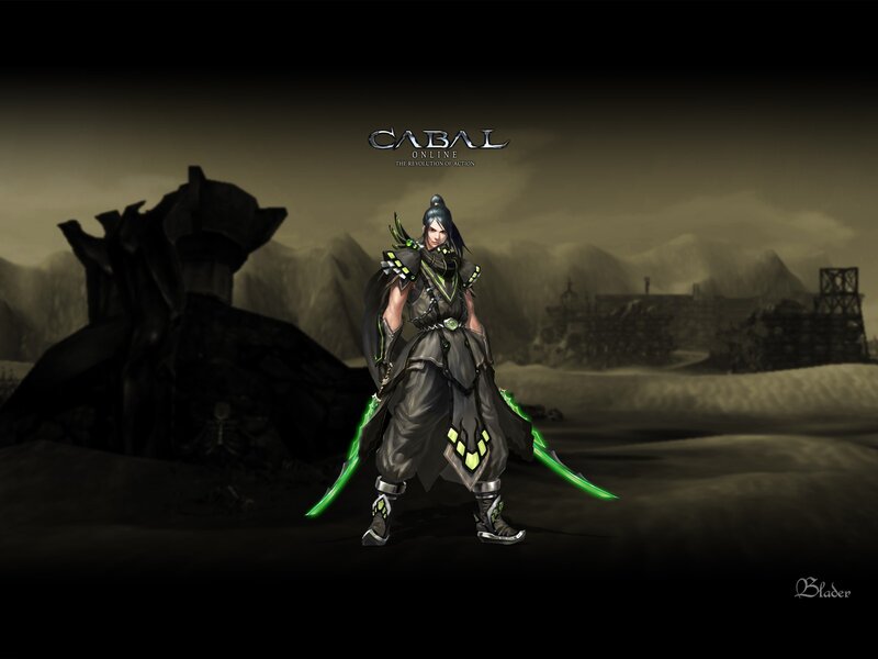 Blader character from Cabal Online