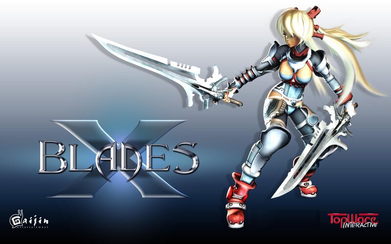 Blades X game artwork