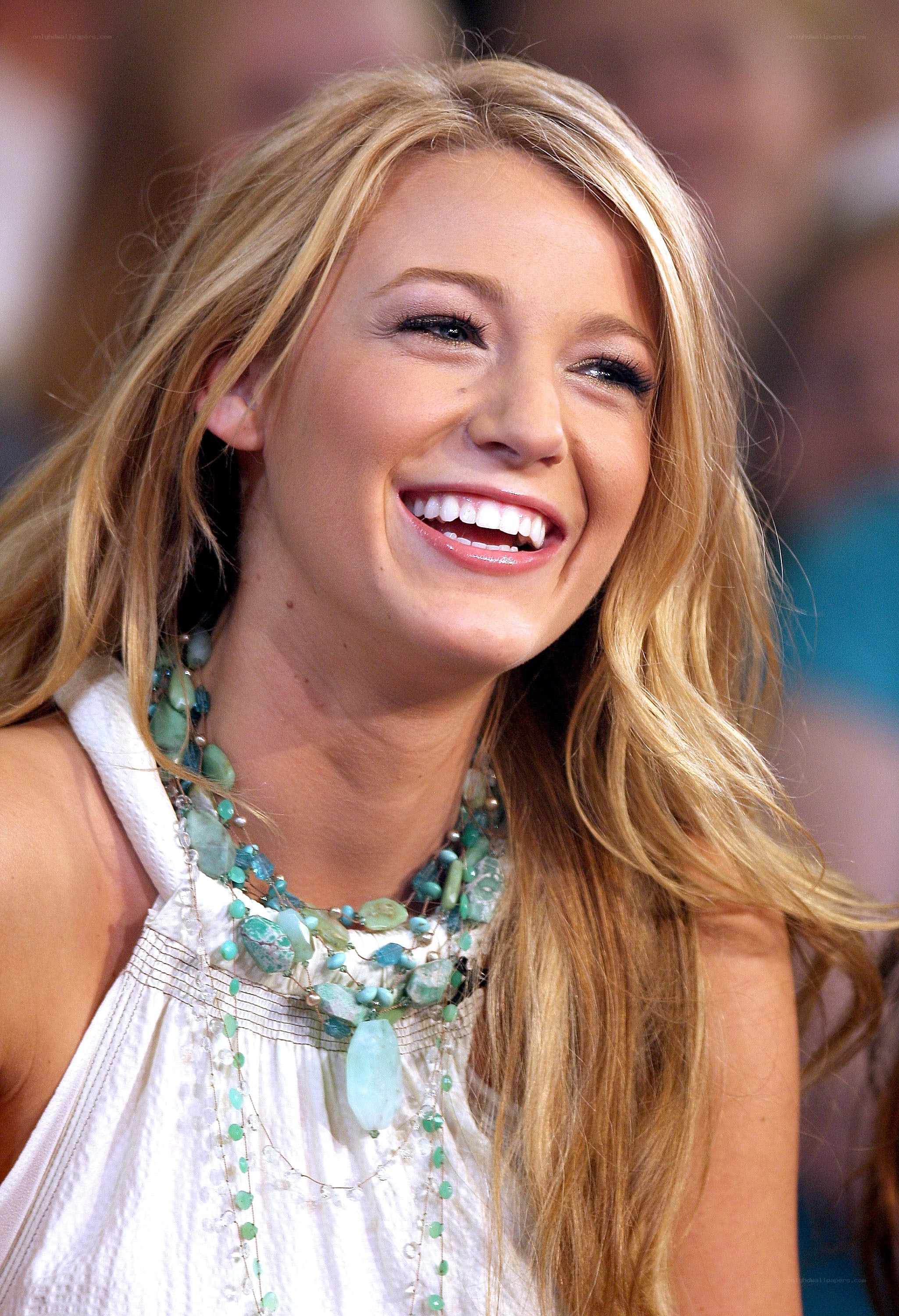 Blaire smiling brightly