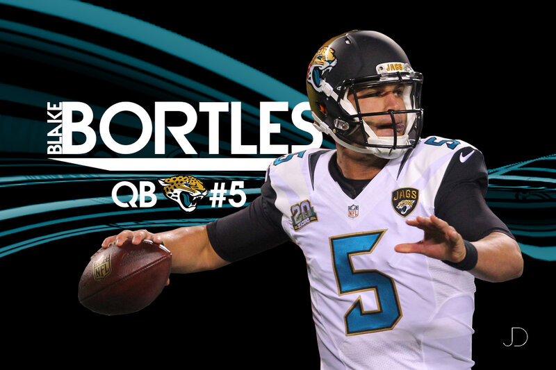 Blake Bortles Throwing Football