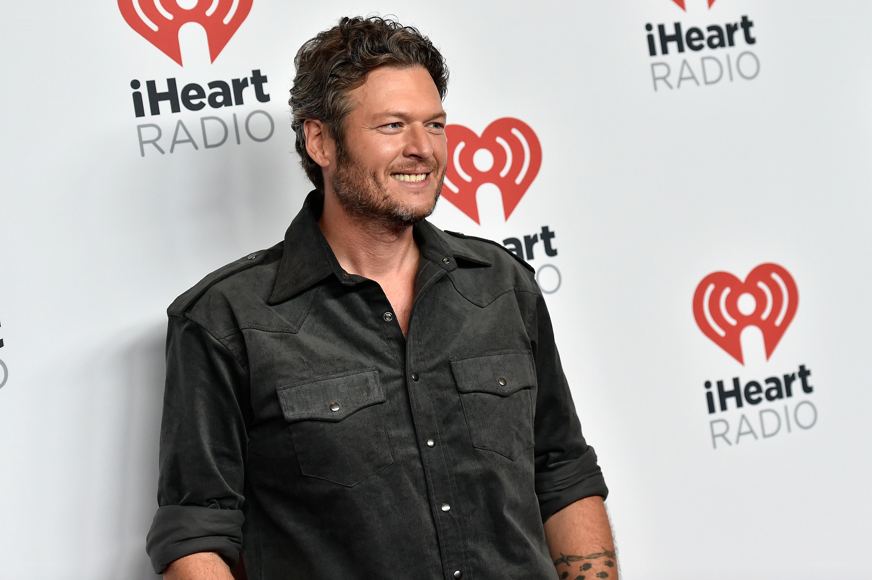 Blake Shelton at iHeartRadio event
