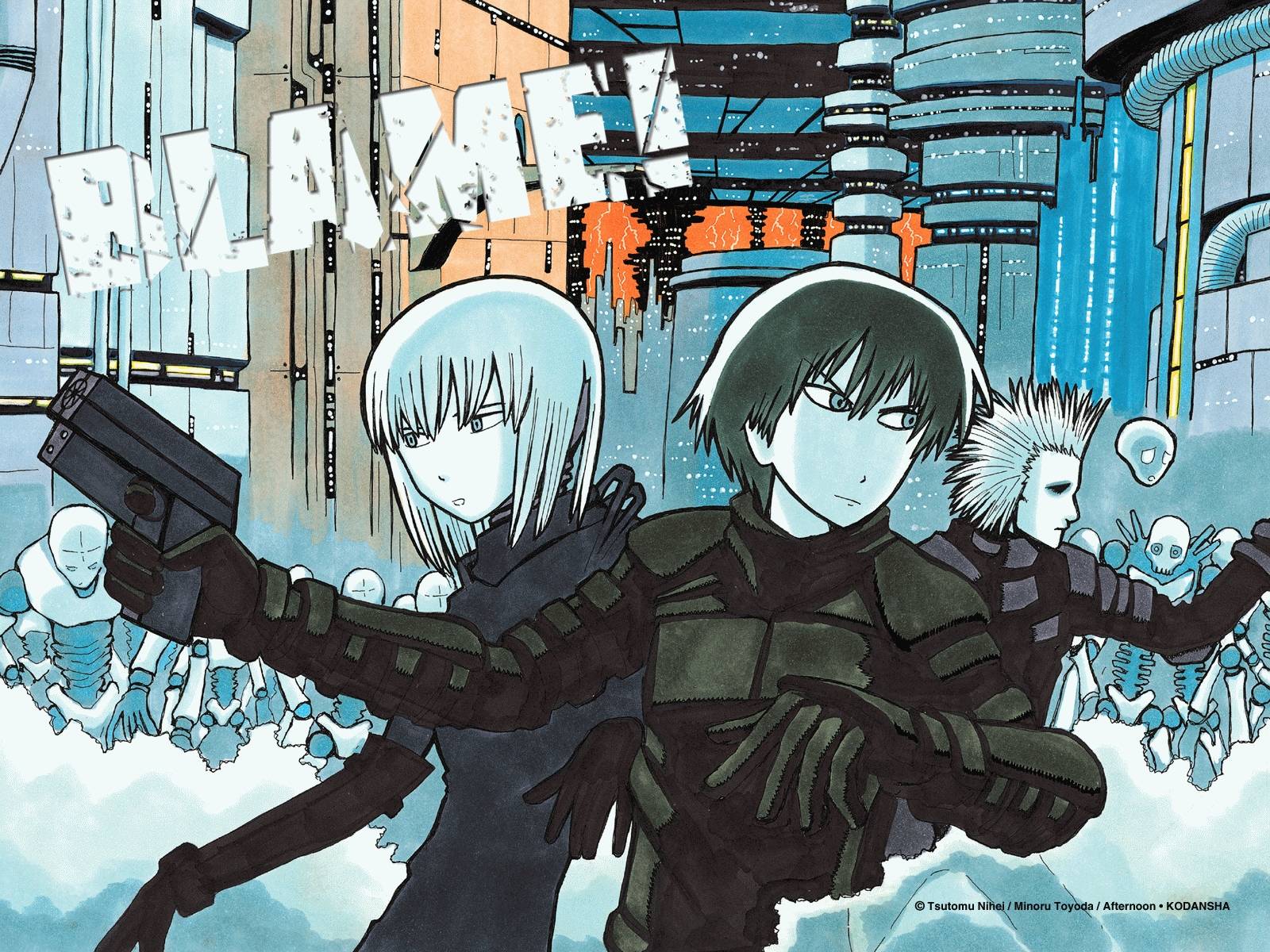 Blame! anime scene