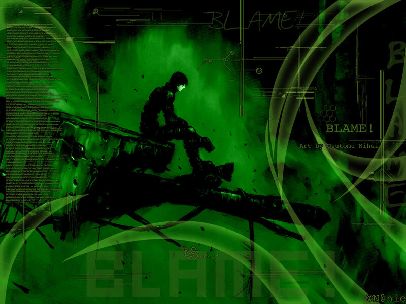 Blame! character art