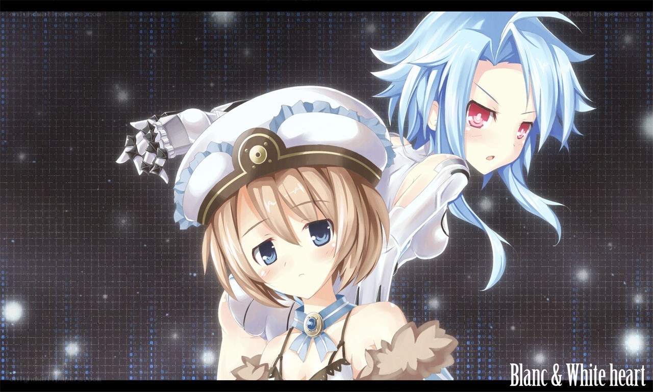 Blanc and White Heart characters