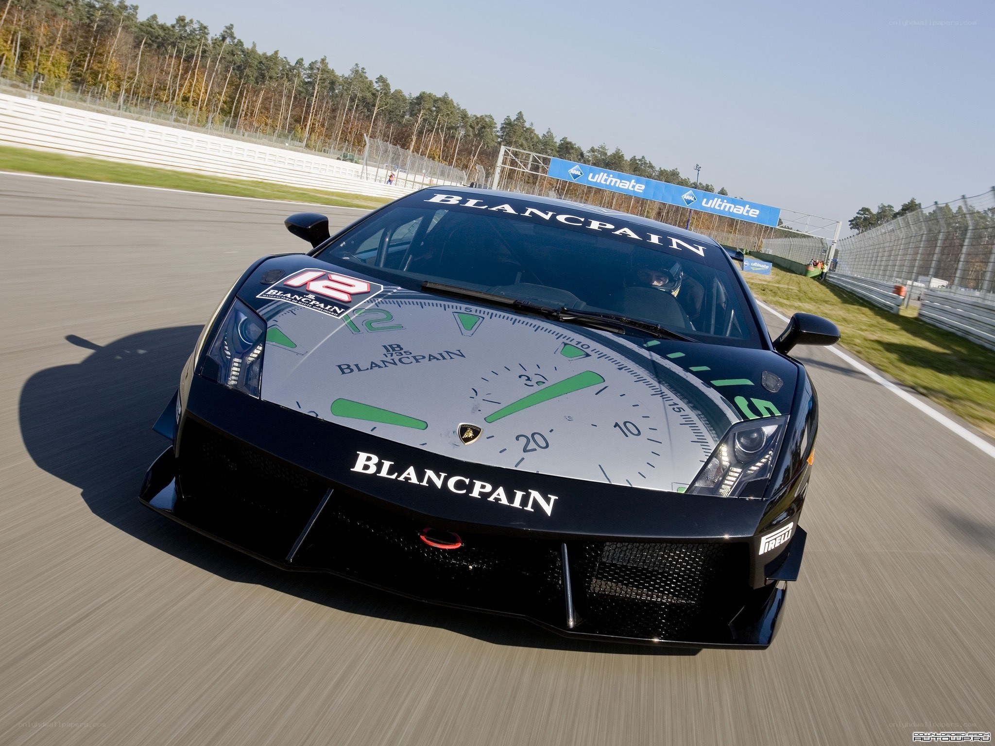 Blancpain Lamborghini on track