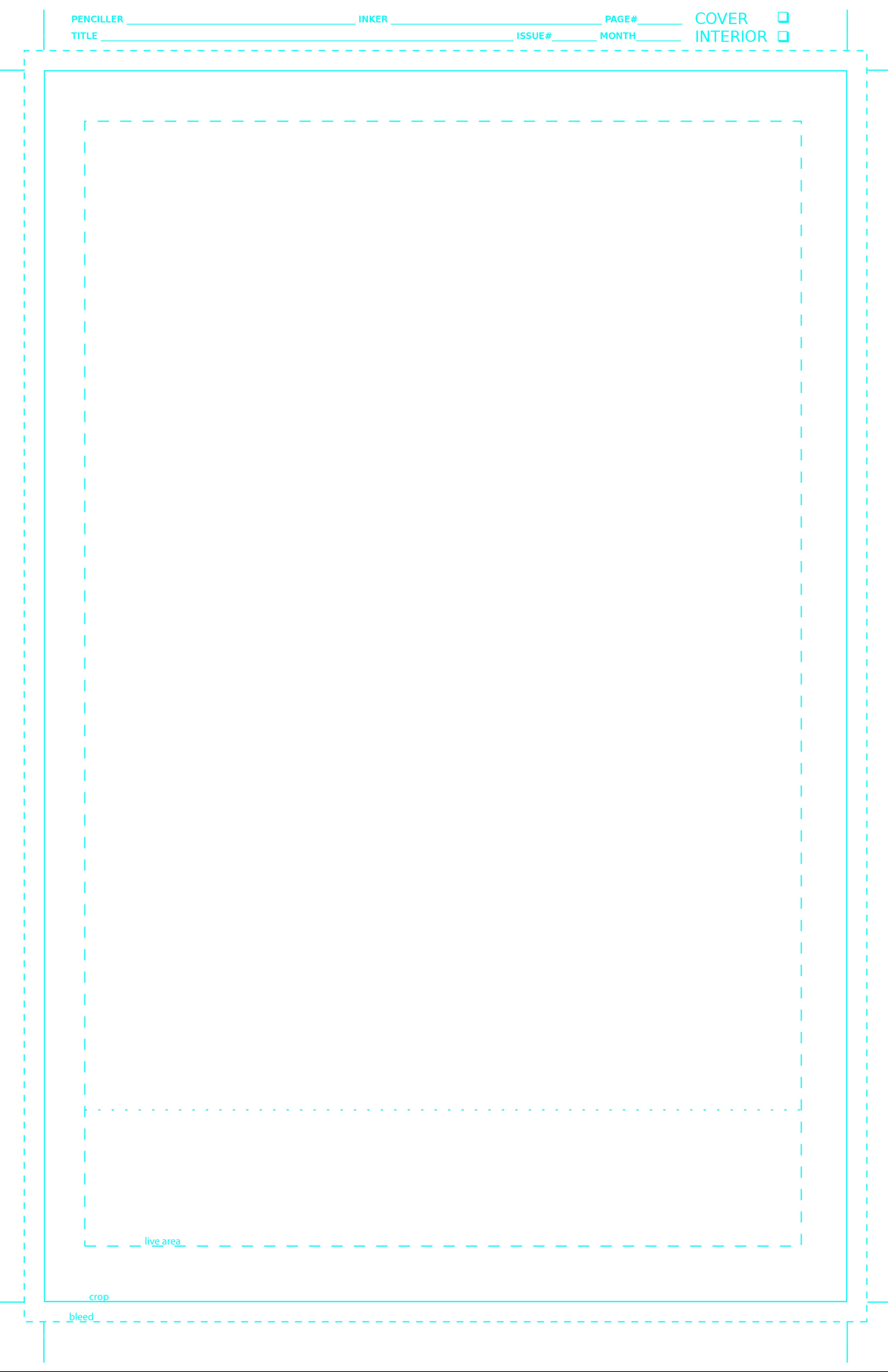 Blank document template
