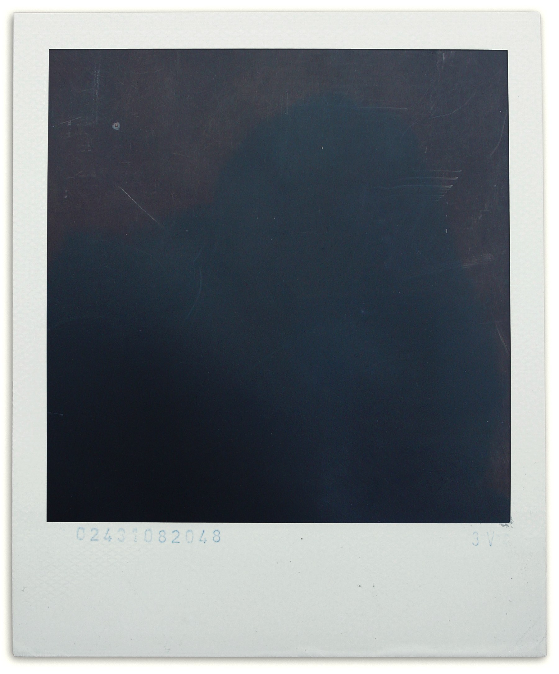 Blank Polaroid photo