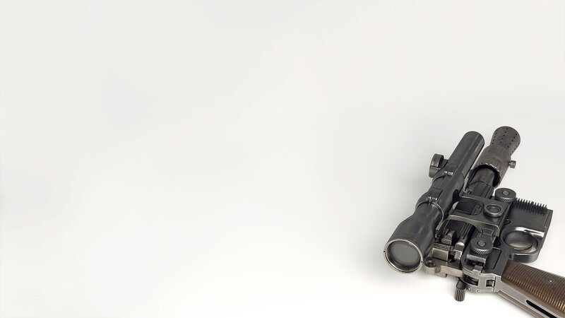 Blaster Pistol with Scope