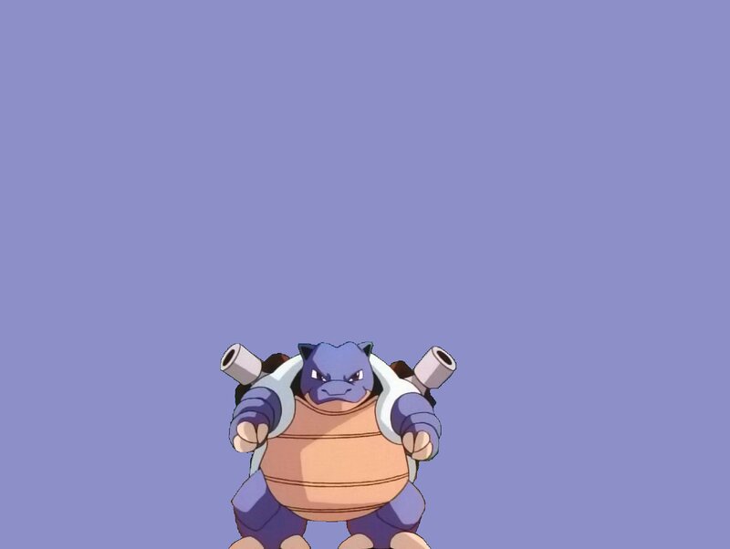 Blastoise Character — Purple