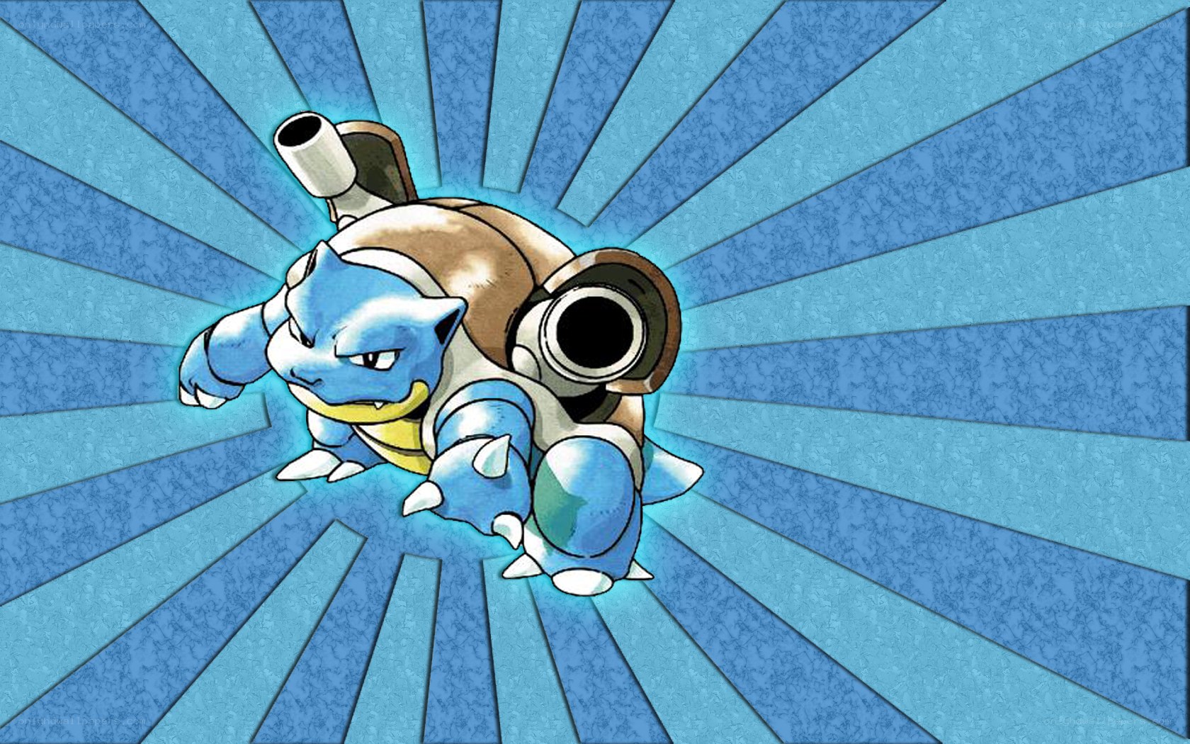 Blastoise in action