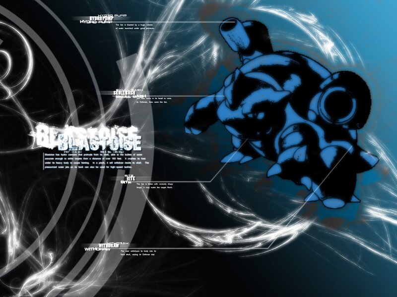 Blastoise Pokémon wallpaper
