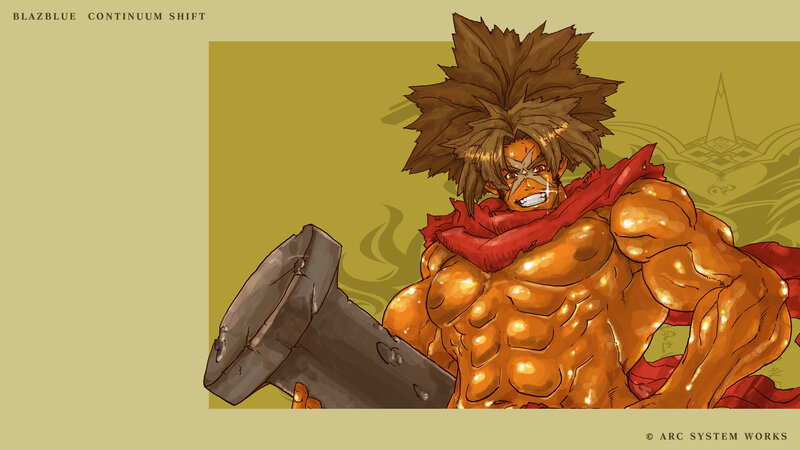 Blazblue character artwork