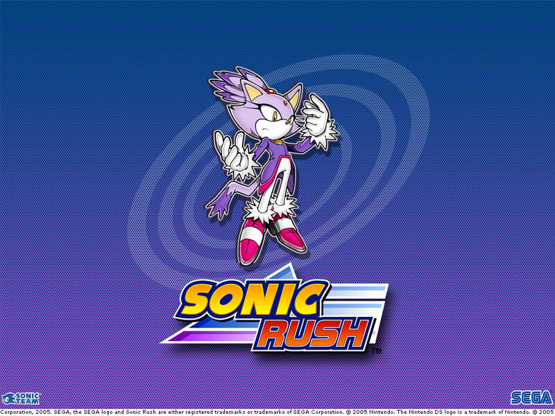 Blaze the Cat Character — Blue