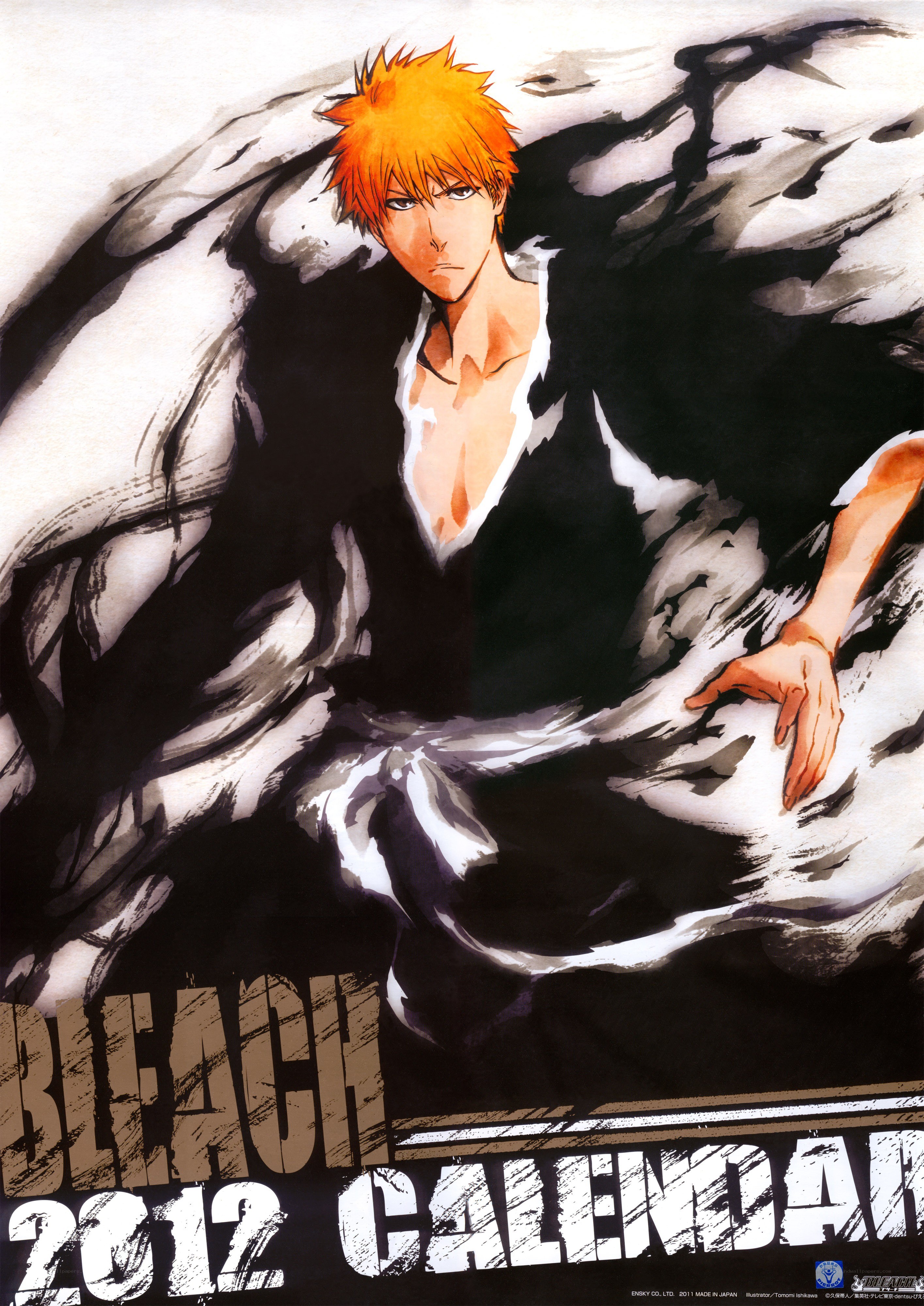 Bleach 2012 Calendar Cover