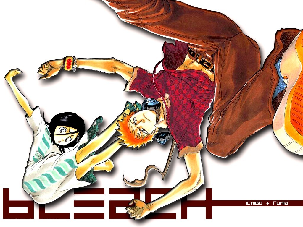 Bleach anime action scene