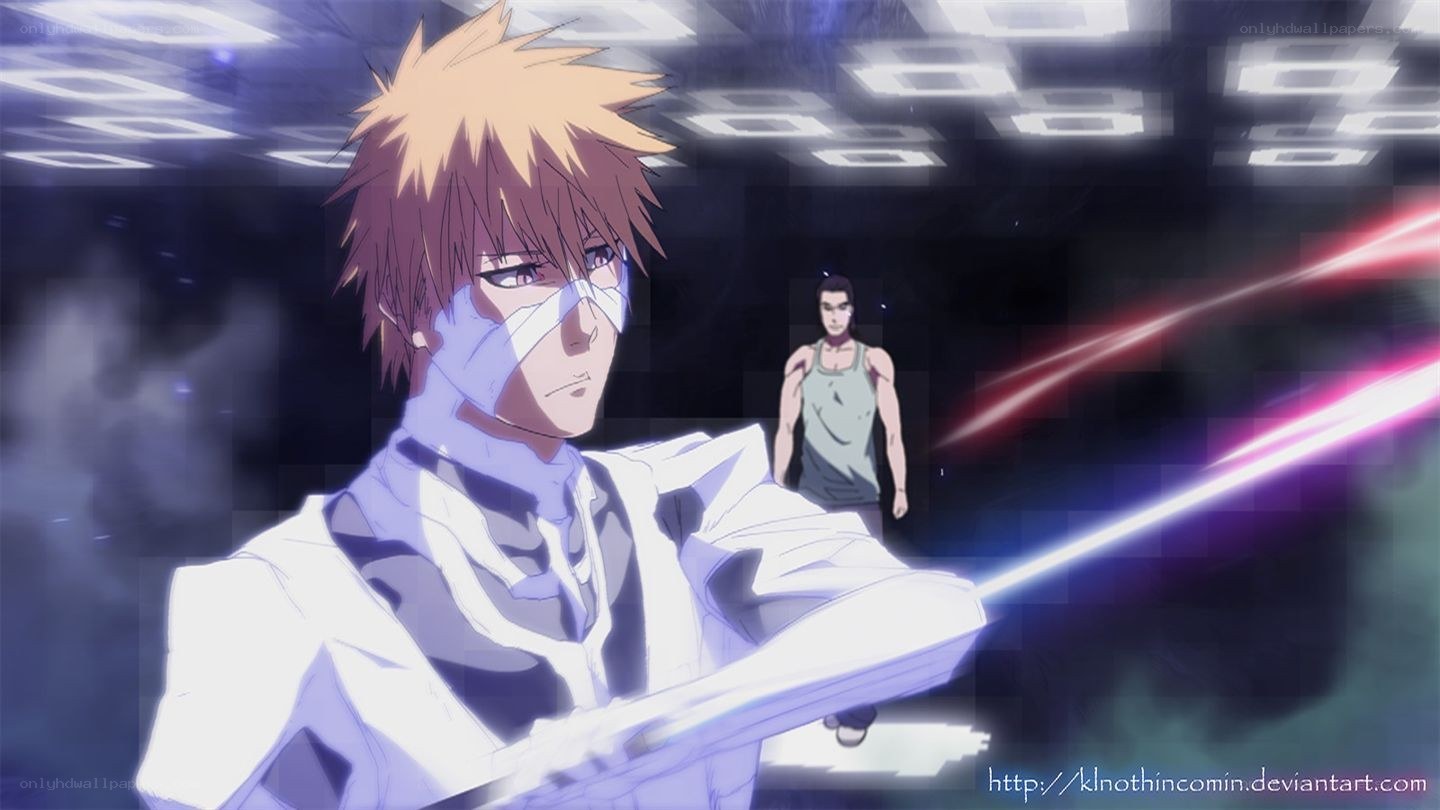 Bleach anime battle scene