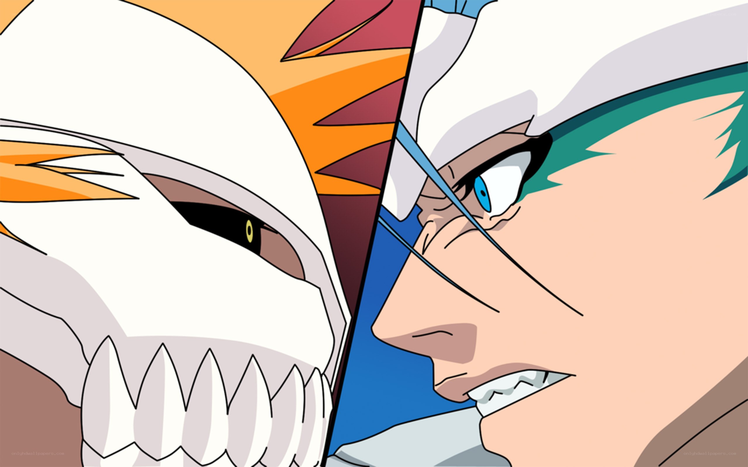 Bleach anime battle scene