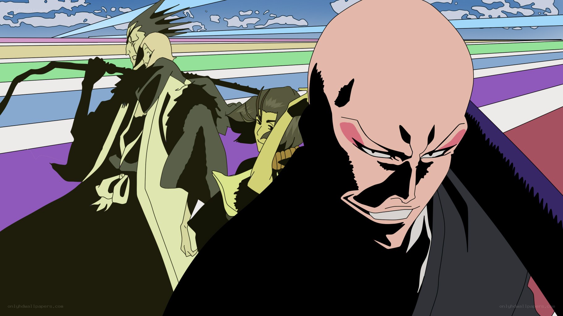 Bleach anime battle scene
