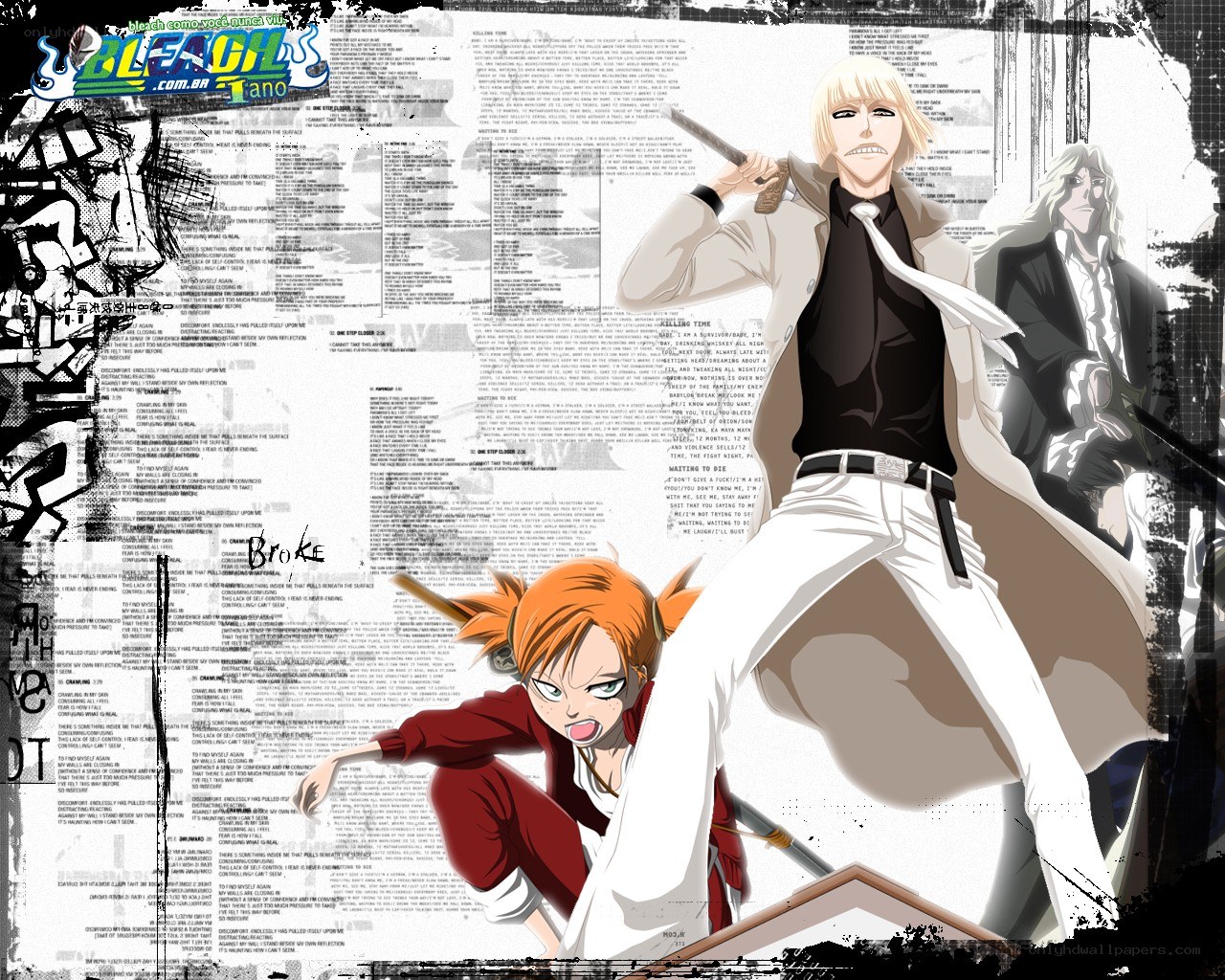 Bleach anime character art