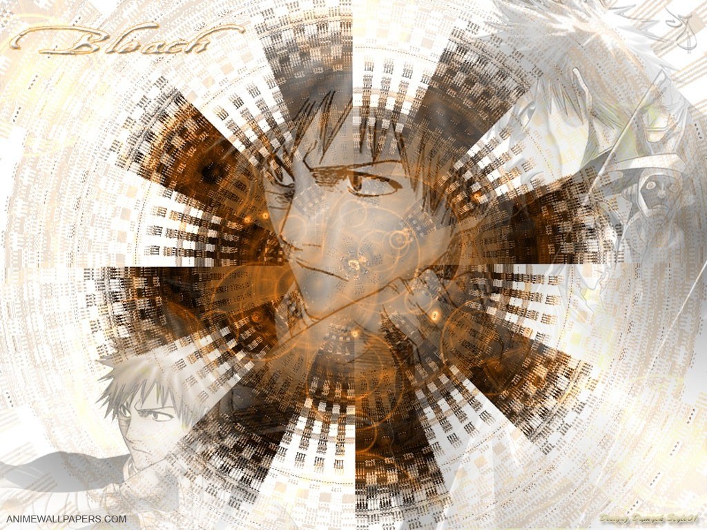 Bleach anime character collage