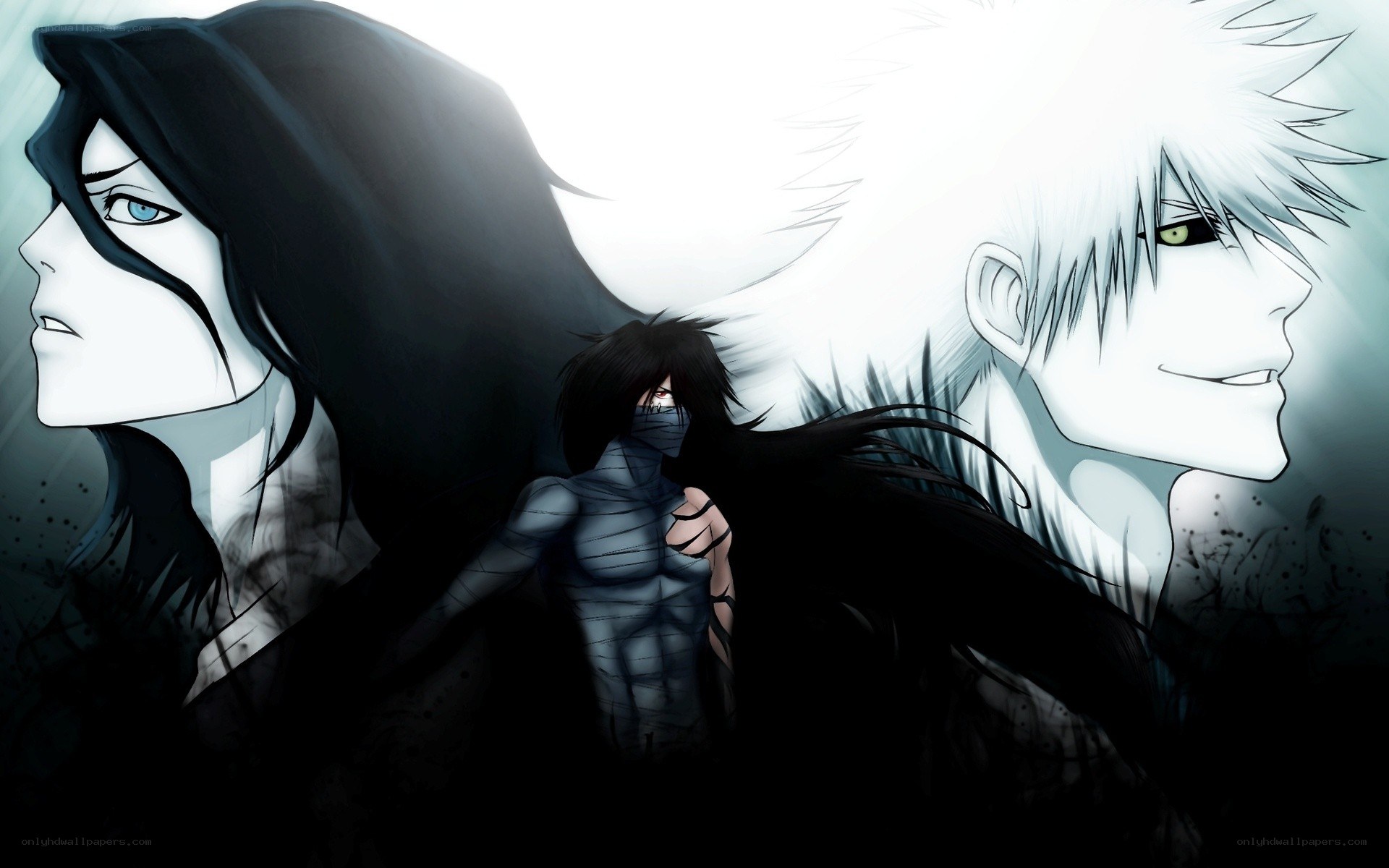Bleach anime character collage
