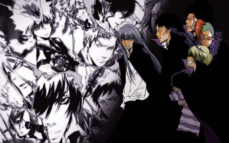 Bleach anime character collage