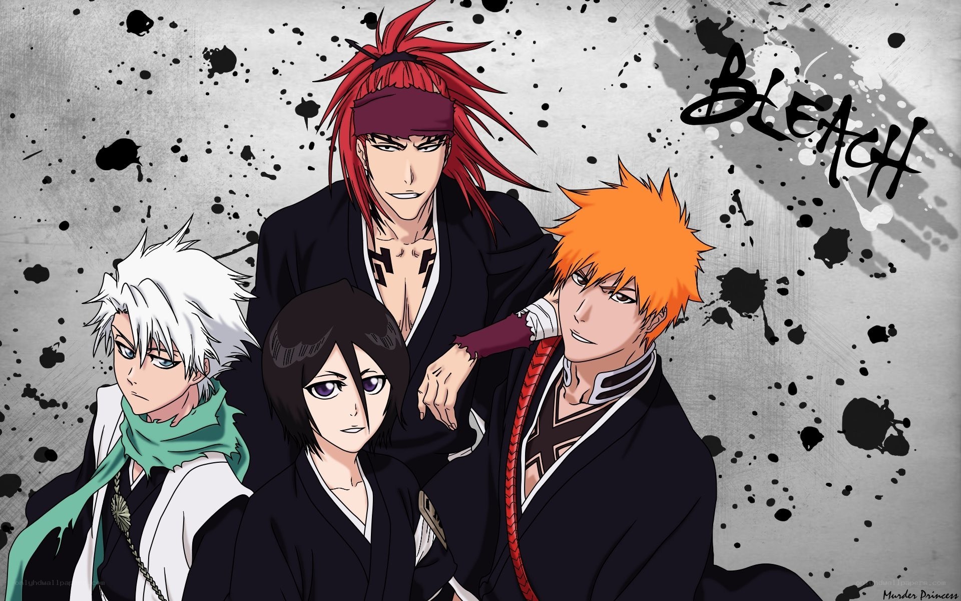 Bleach anime character group