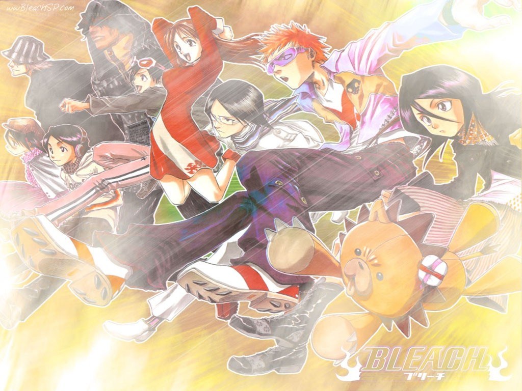 Bleach anime character group
