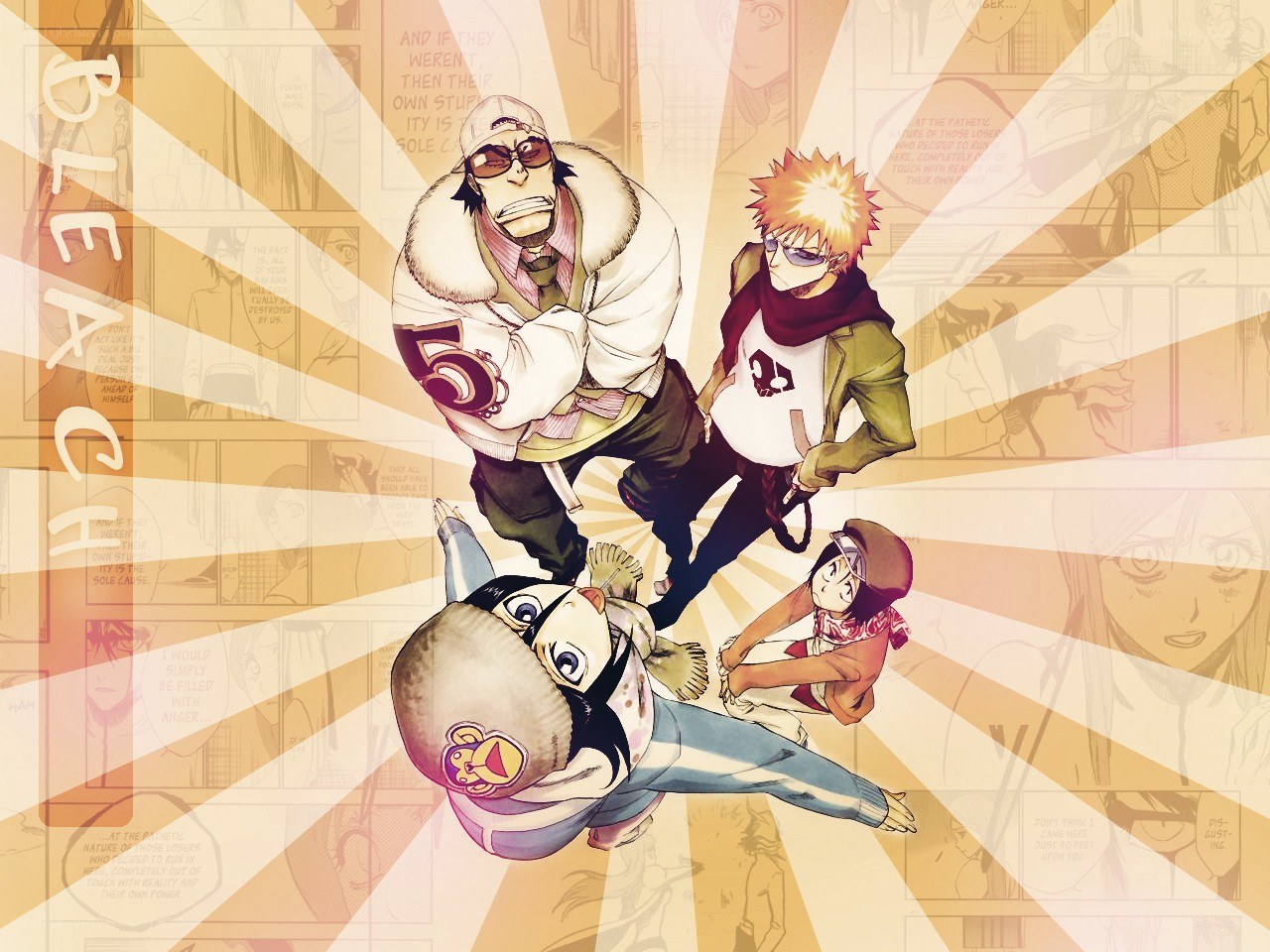 Bleach anime character group