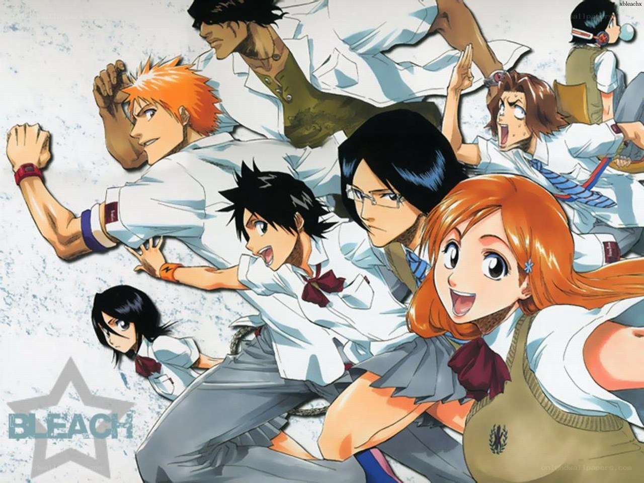 Bleach anime character group