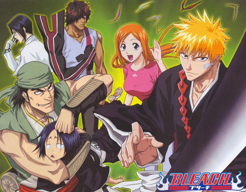 Bleach anime character group