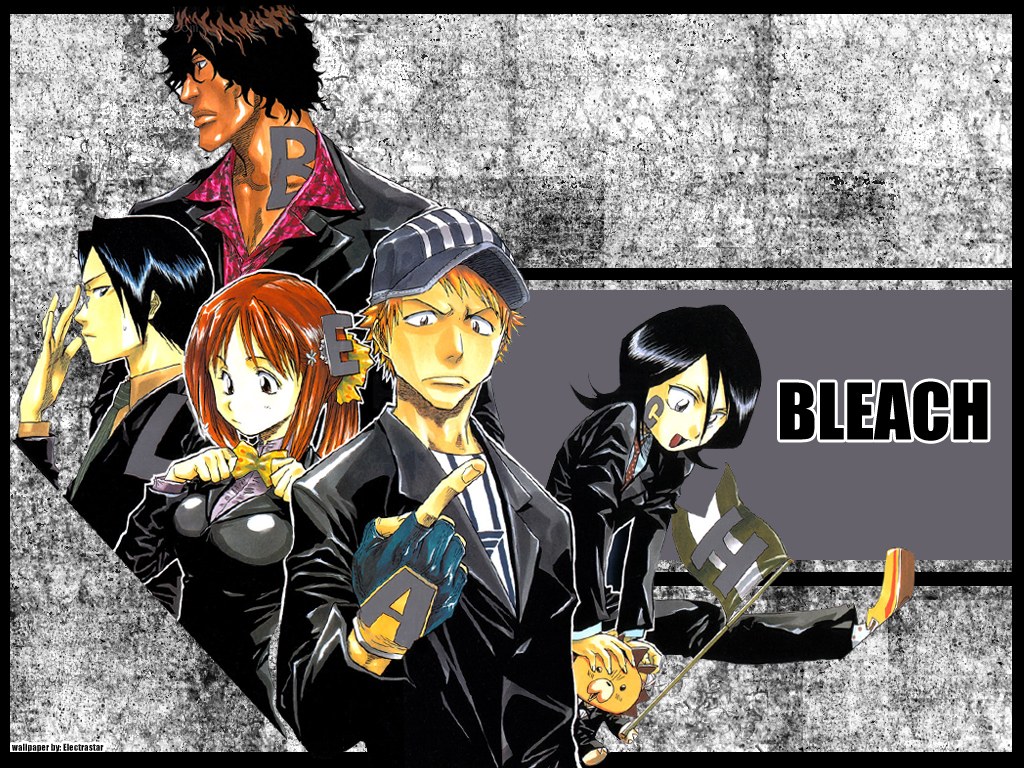 Bleach anime character group