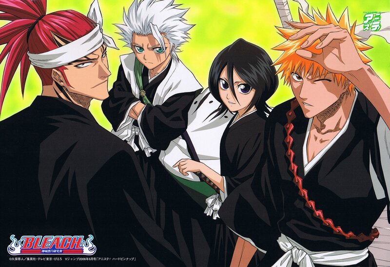 Bleach anime character group