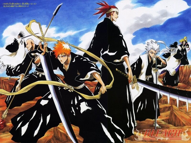 Bleach anime character group